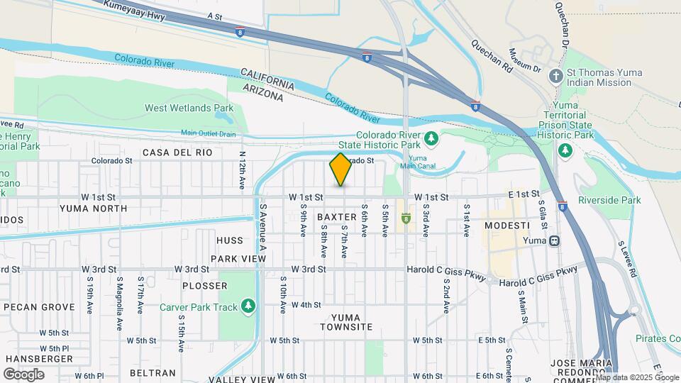 700 W 1st St Map and Location Details