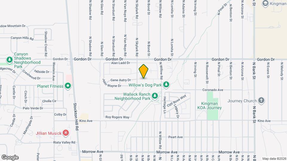 2118 Gene Autry Dr Map and Location Details