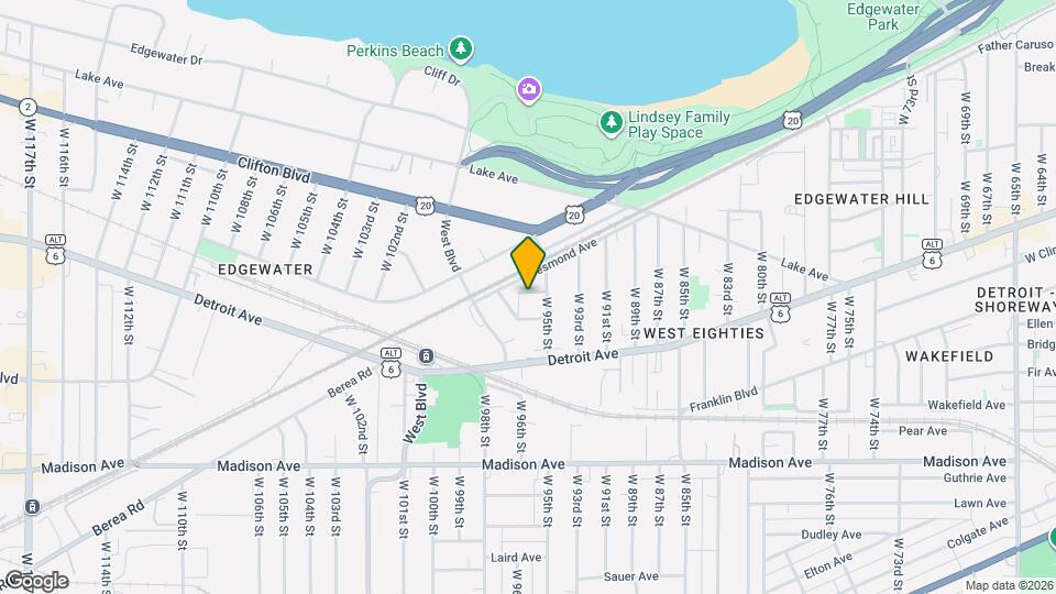 9519 Preston Ave Map and Location Details