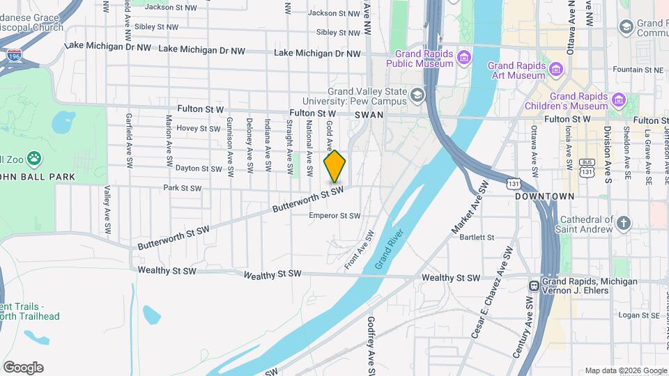 651 Butterworth St SW Map and Location Details