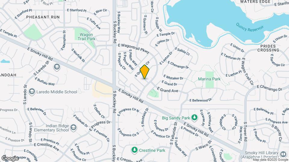 5003 S Richfield Cir Map and Location Details