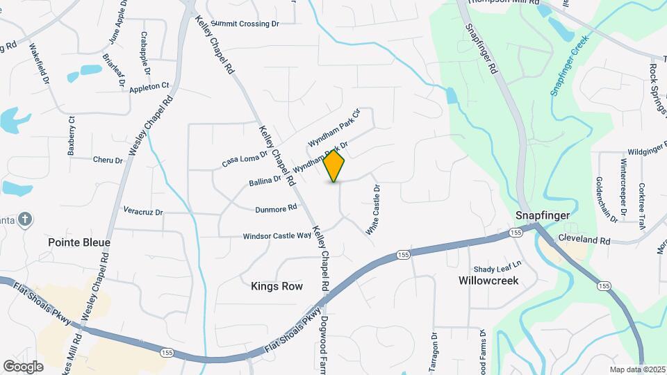 3261 White Castle Way Map and Location Details