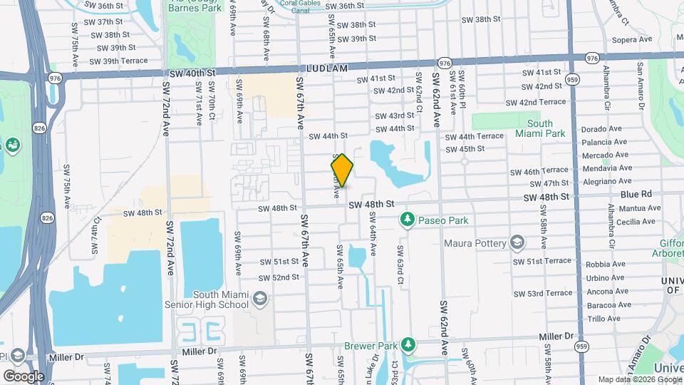 4712 SW 64th Ct Map and Location Details