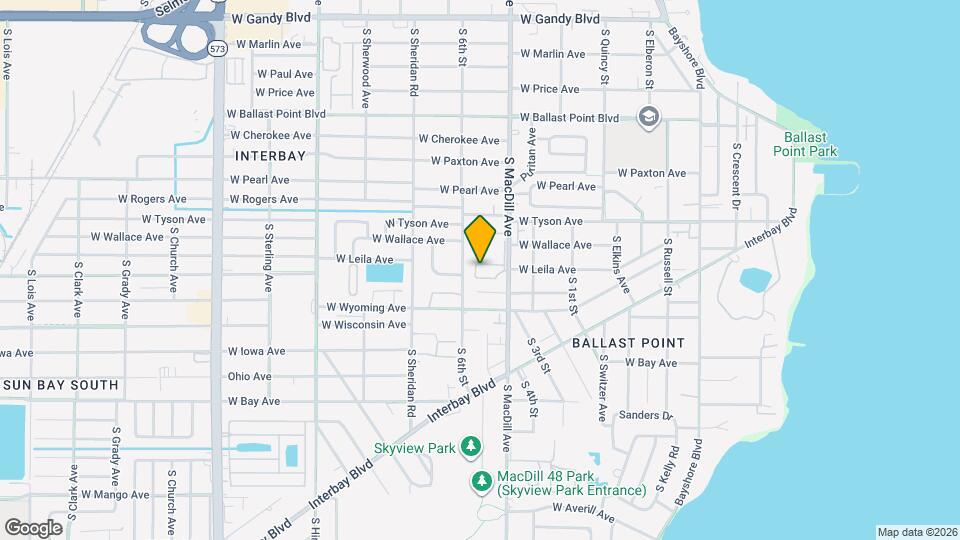 3146 Bayshore Oaks Dr Map and Location Details