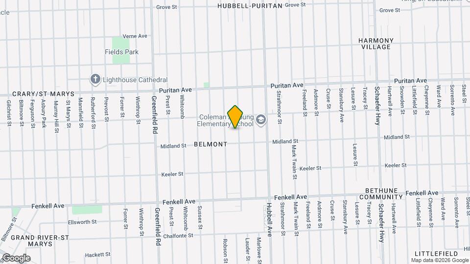 15731 Lauder St Mapa y Detalles de la Ubicación