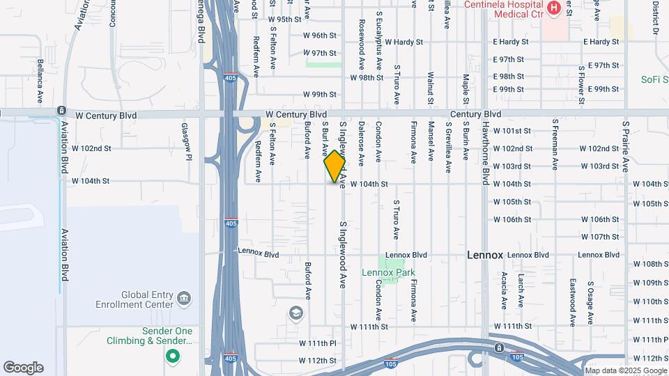 4810 W 104th St Map and Location Details