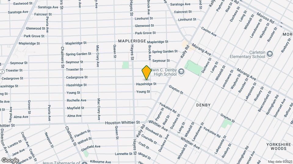 15285 Hazelridge St Map and Location Details
