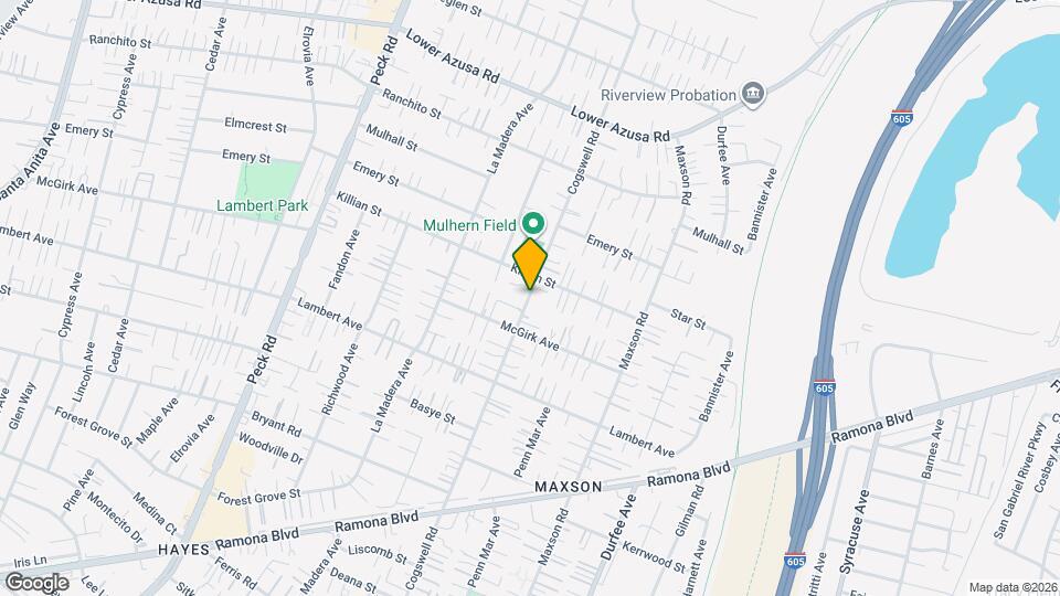 4452 Cogswell Rd Map and Location Details