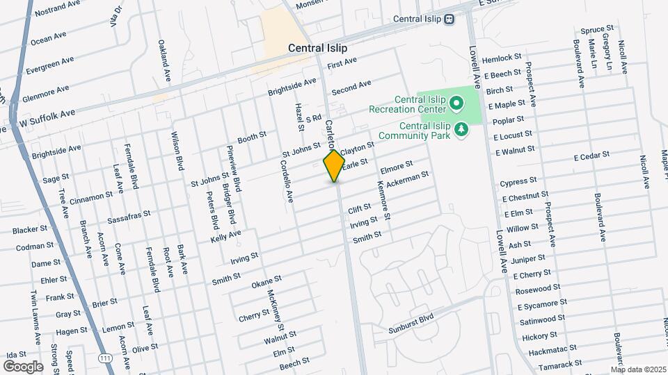 111 Carleton Ave Mapa y Detalles de la Ubicación