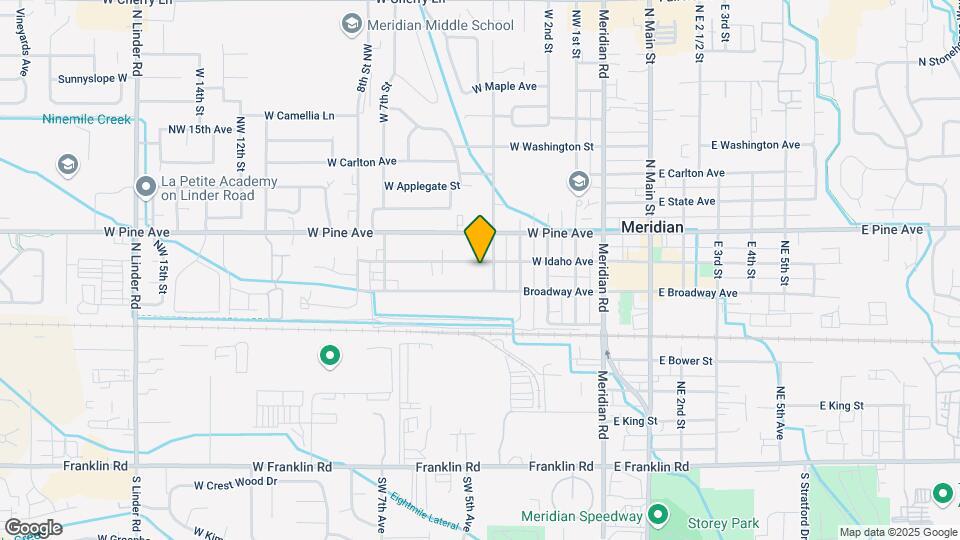 417 W Idaho Ave Map and Location Details