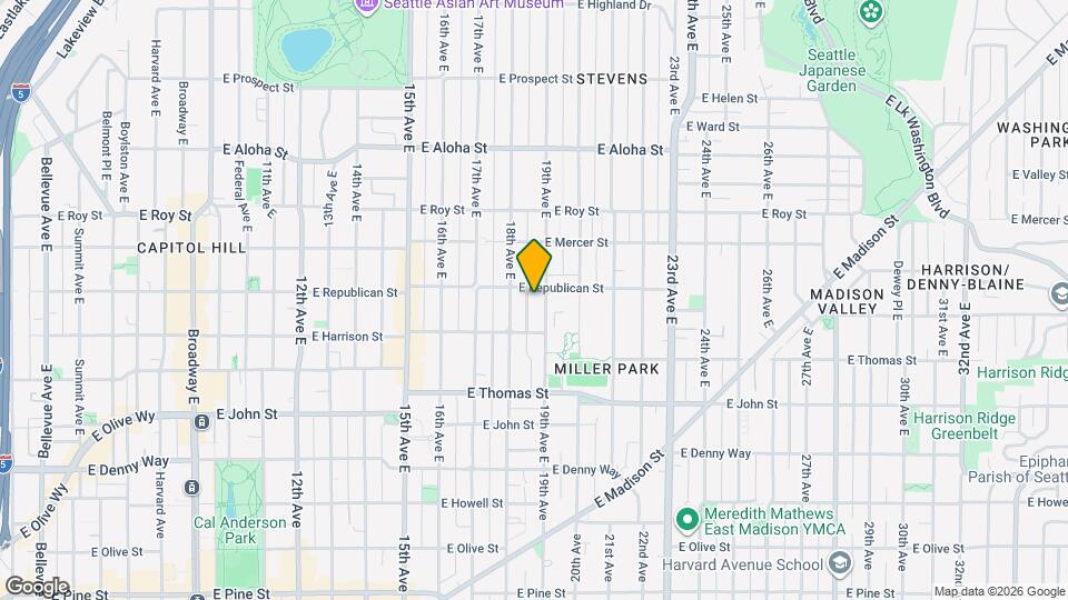 433 19th Ave E Map and Location Details