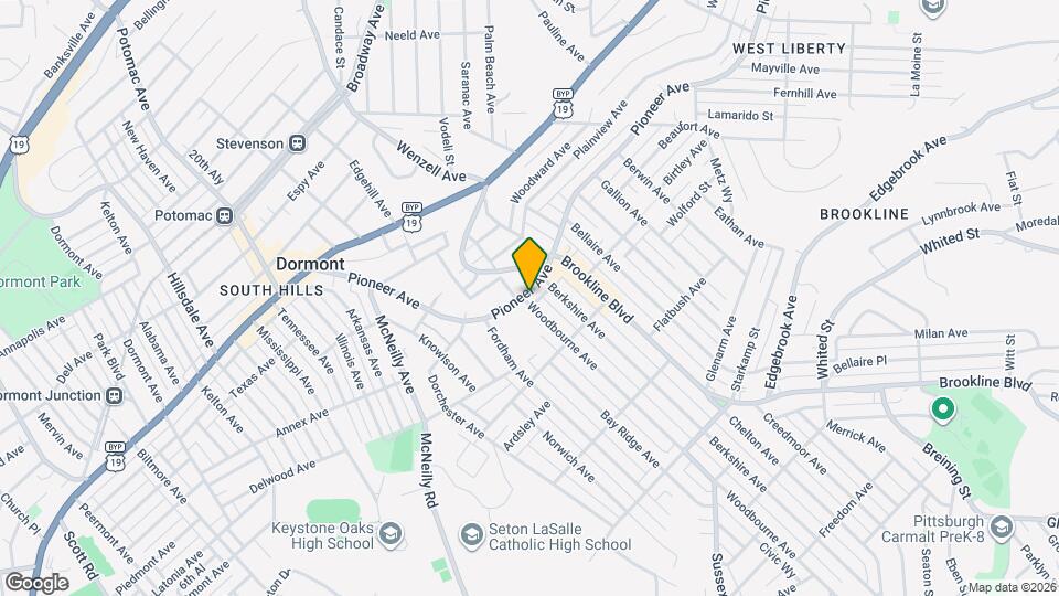2651 Pioneer Ave Map and Location Details