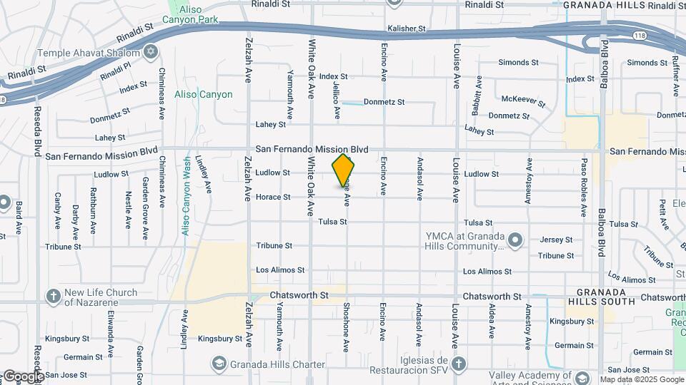 11005 Shoshone Ave Map and Location Details
