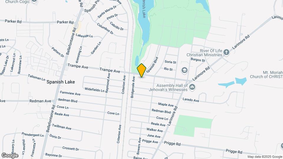 1229 Lakeview Ave Map and Location Details