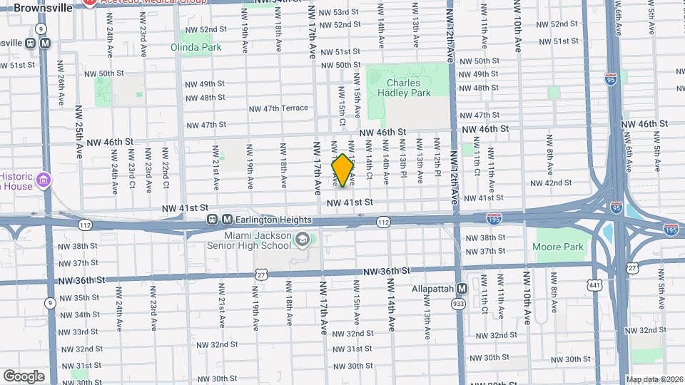 1524 NW 42nd St Mapa y Detalles de la Ubicación