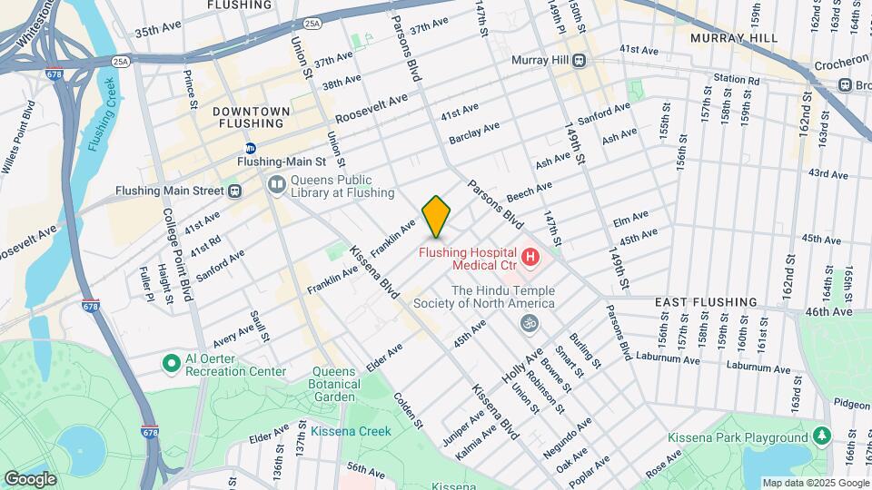 42-40 Bowne St Mapa y Detalles de la Ubicación