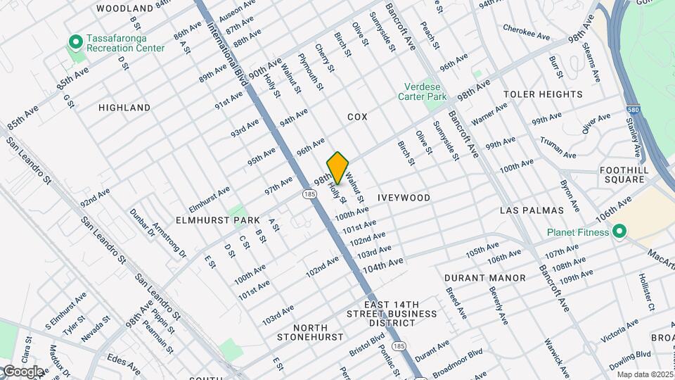 9838 Holly St Mapa y Detalles de la Ubicación