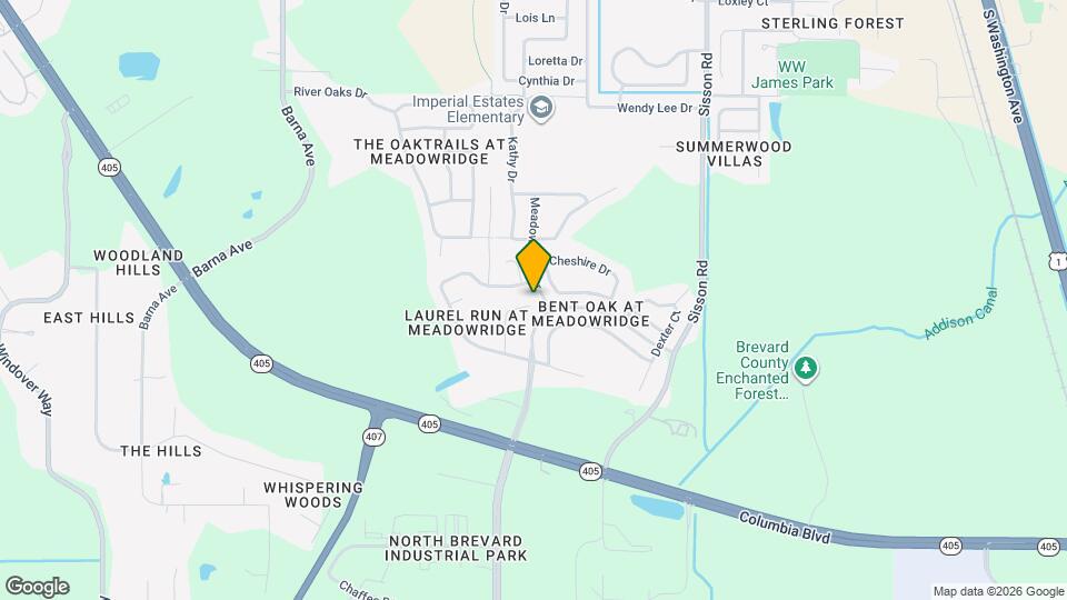 5810 Hummingbird Ct Map and Location Details