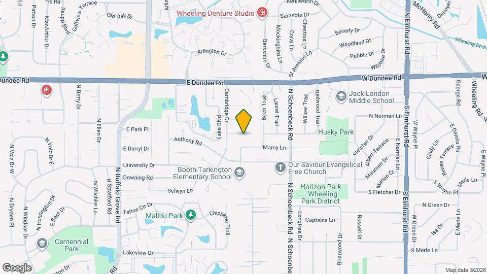 461 Middlesex Ct Map and Location Details