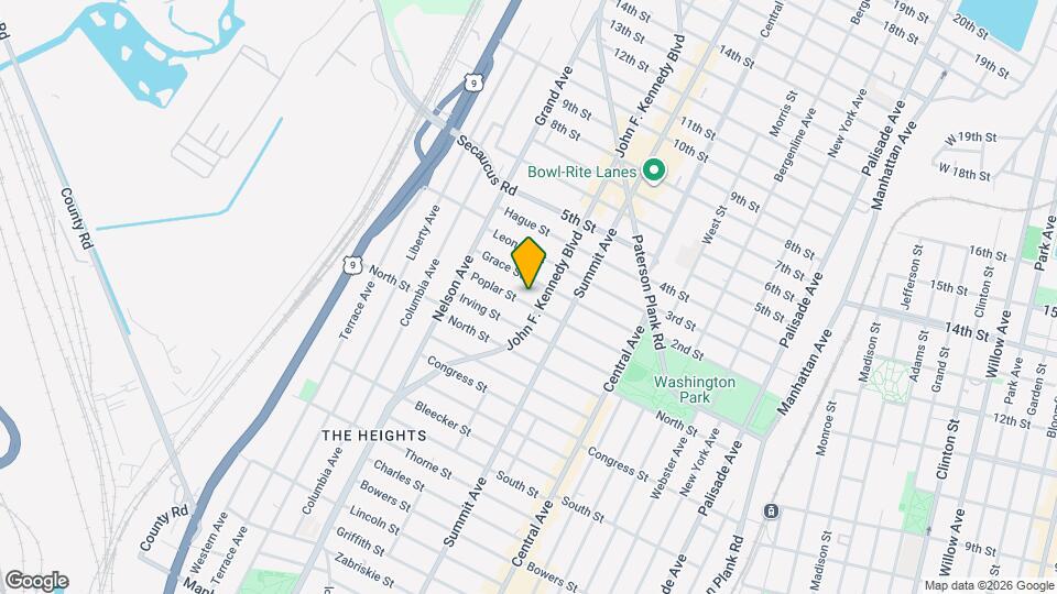 88 Poplar St Mapa y Detalles de la Ubicación
