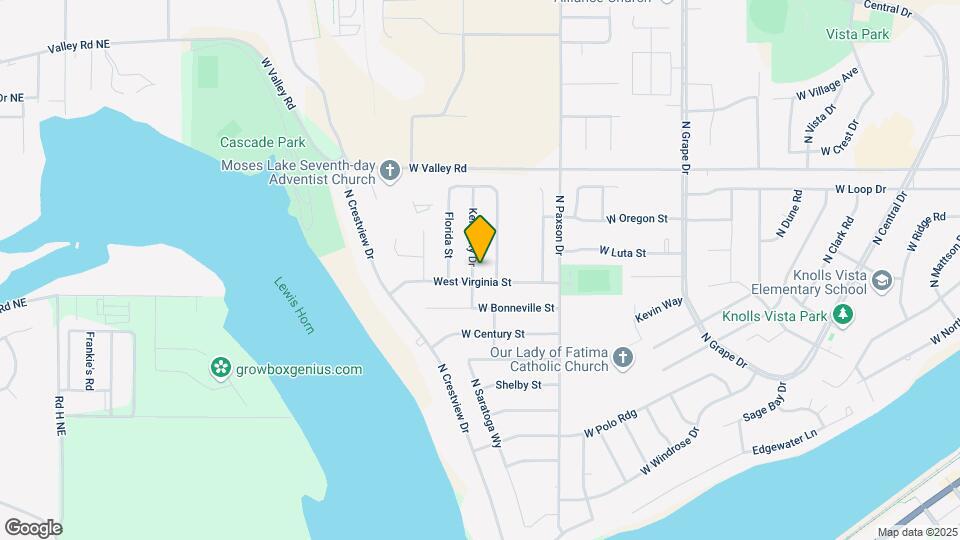 505 N Kentucky Dr Map and Location Details