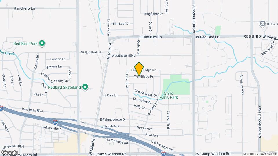 534 Trail Ridge Dr Map and Location Details
