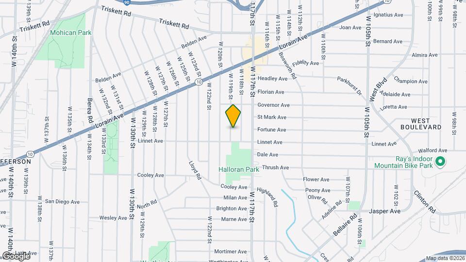 3517 W 119th St Map and Location Details