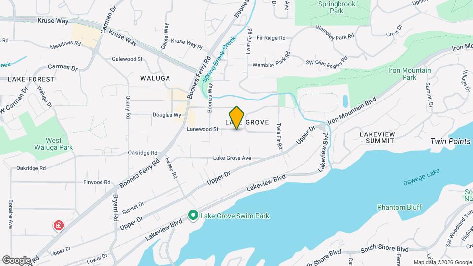 3474 Lanewood St Map and Location Details