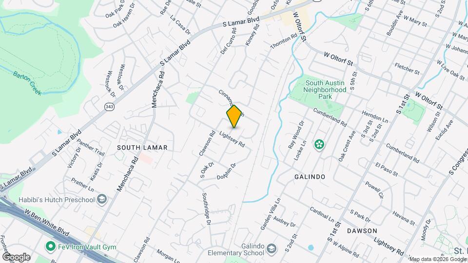 3007 Kinney Ave Map and Location Details