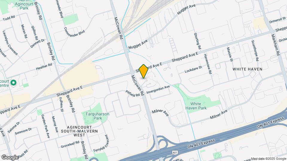 1705 Mccowan Rd Map and Location Details