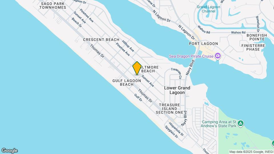 5518 Beach Dr Map and Location Details