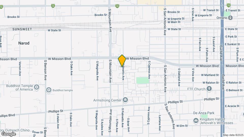 Palmetto Village Townhomes Map and Location Details