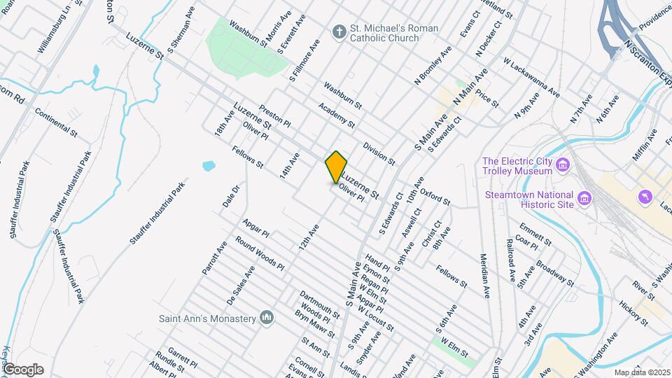 1228 Rock St Map and Location Details