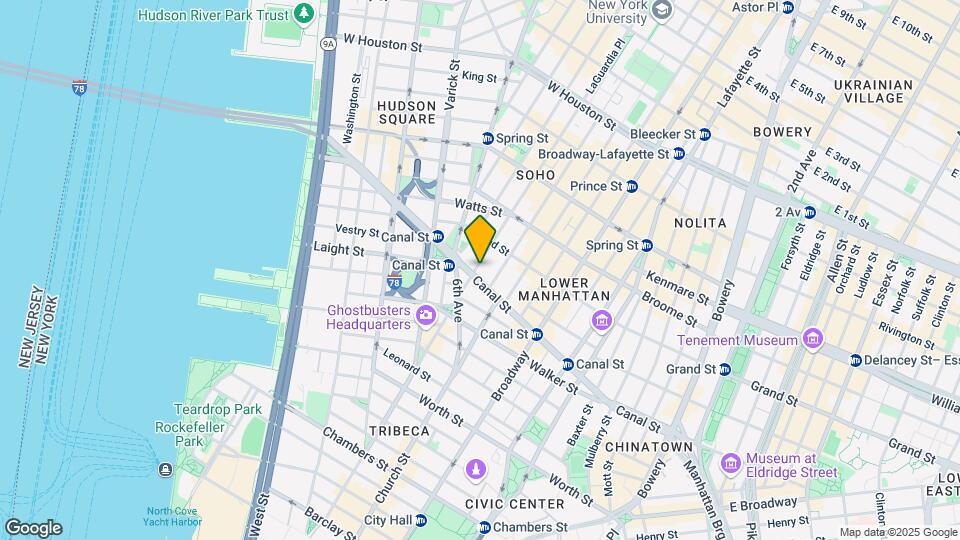 375 Canal St Mapa y Detalles de la Ubicación