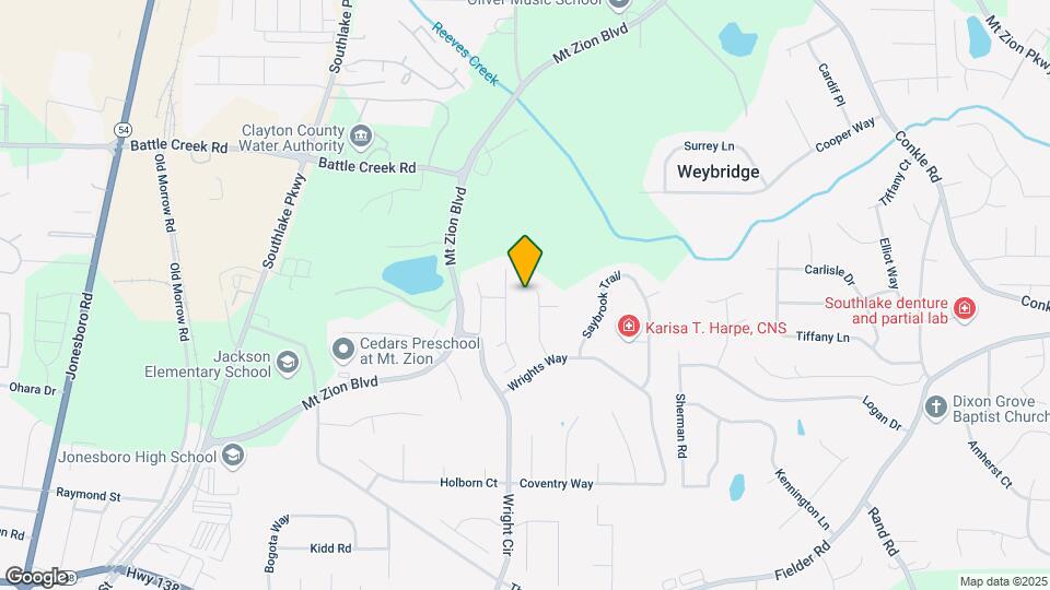 7553 Raleigh Ln Map and Location Details