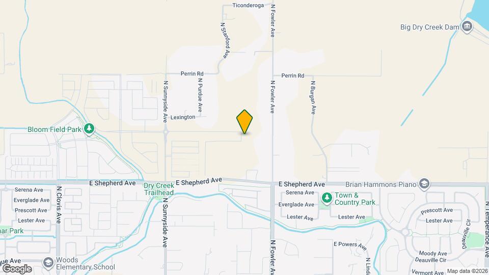 2153 N Renn Ave Map and Location Details