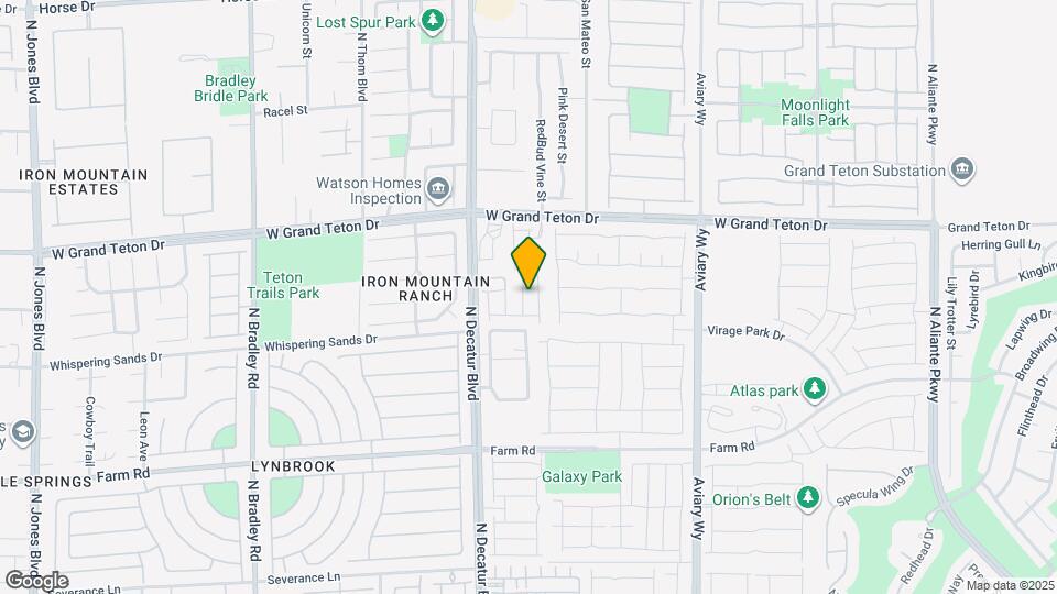 7850 Aurora Sky St Map and Location Details