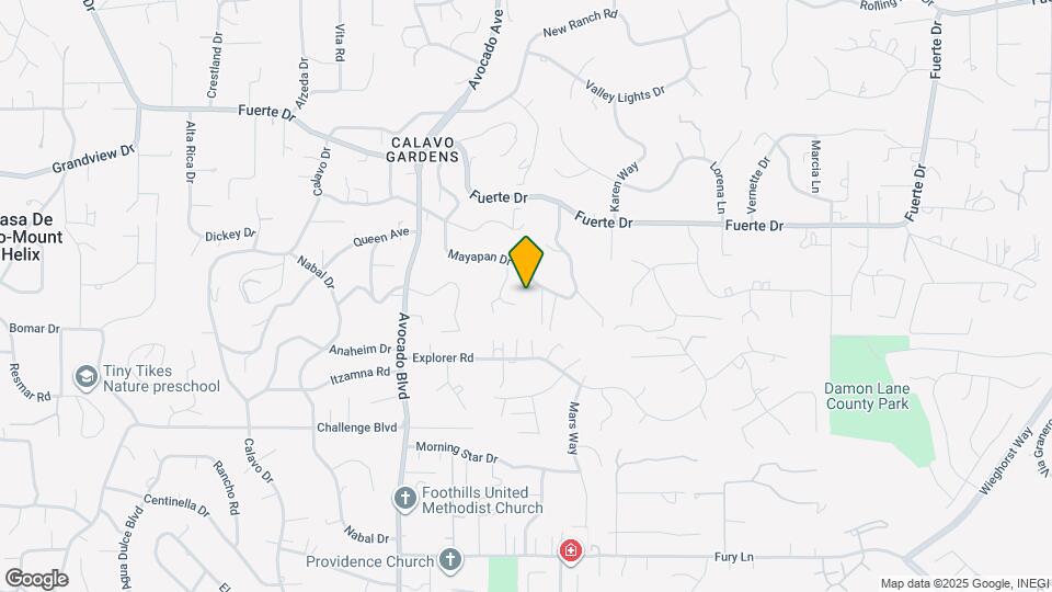 4432 Mayapan Dr Map and Location Details