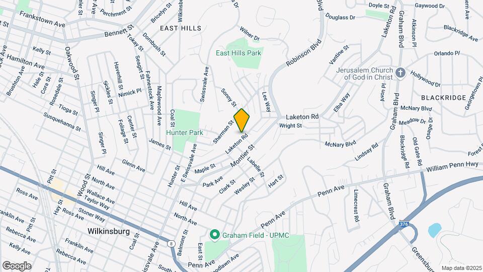 1513-1527 Laketon Rd Mapa y Detalles de la Ubicación