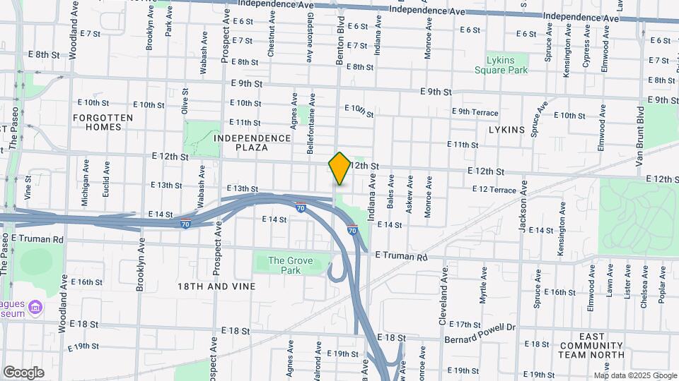 1233 Benton Blvd Map and Location Details