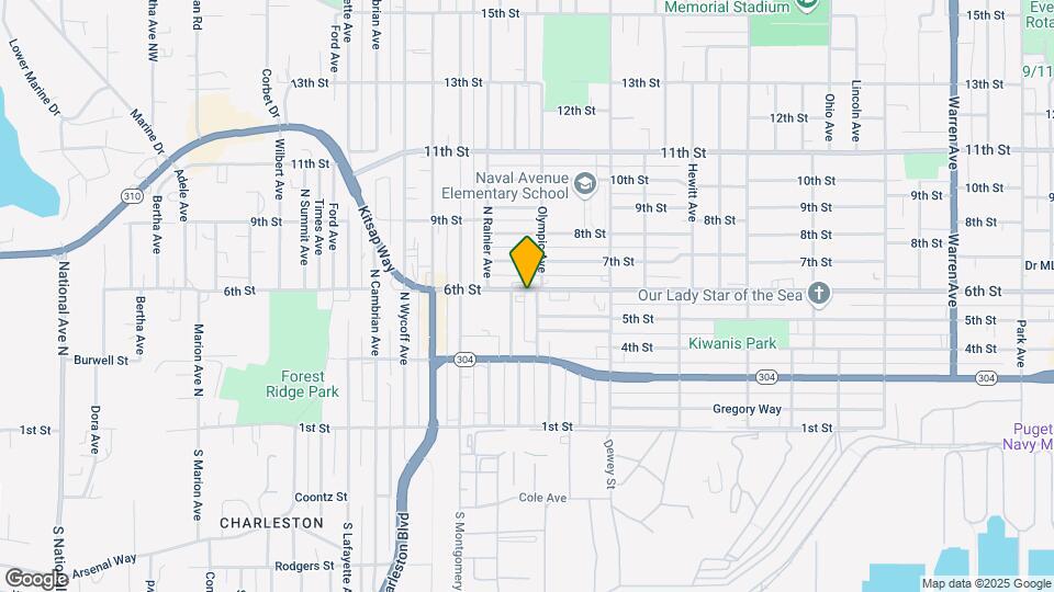 2305 6th St Map and Location Details