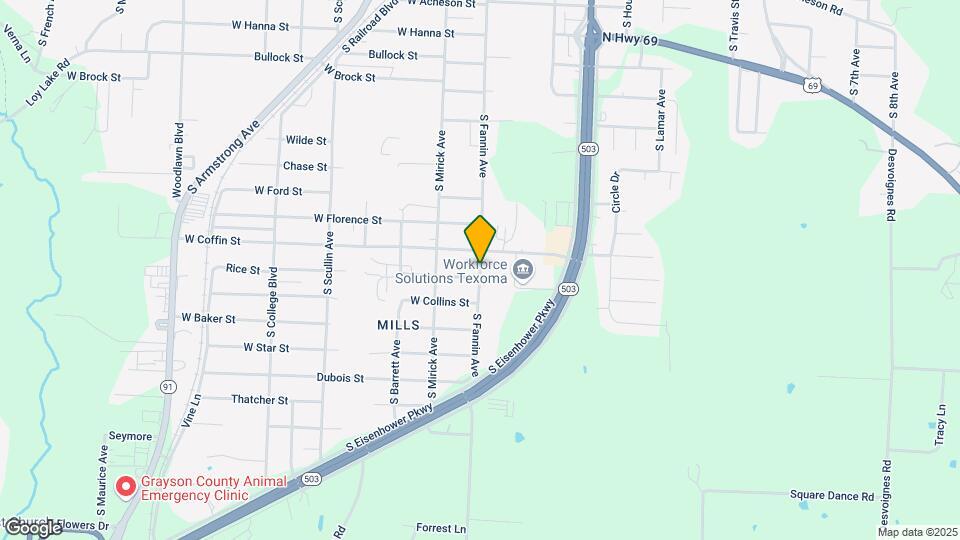 2430-2428-2430 S Fannin Ave Map and Location Details