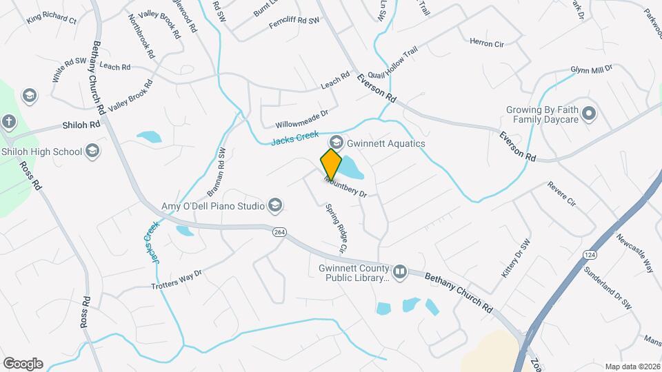 2839 Mountbery Dr Map and Location Details