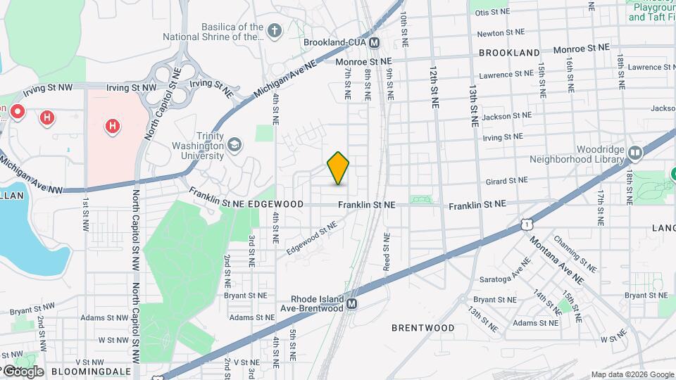 645 Girard St NE Map and Location Details