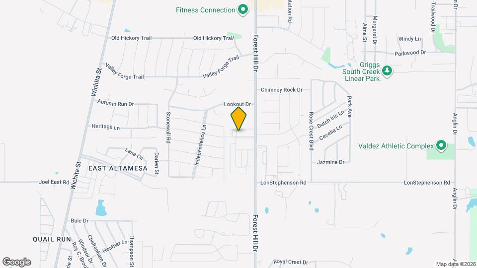 3401 Heritage Ln Mapa y Detalles de la Ubicación