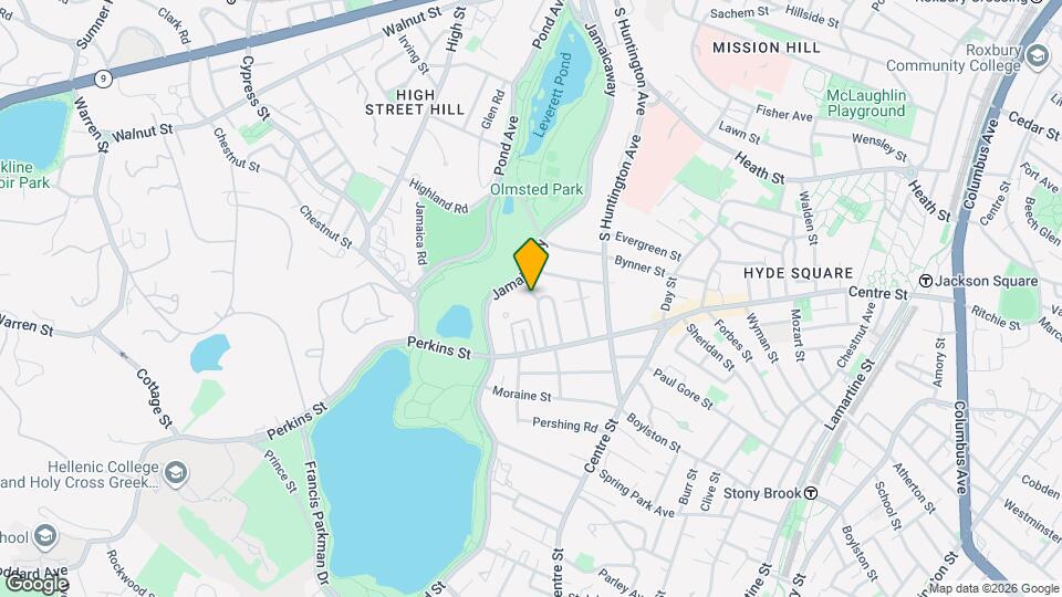 9 Parkwood Ter, Unit 1 Map and Location Details