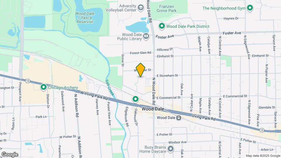 1338 W Irving Park Rd Map and Location Details