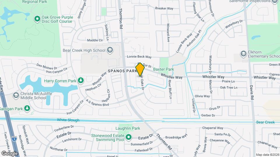 10439 River Oaks Dr Map and Location Details