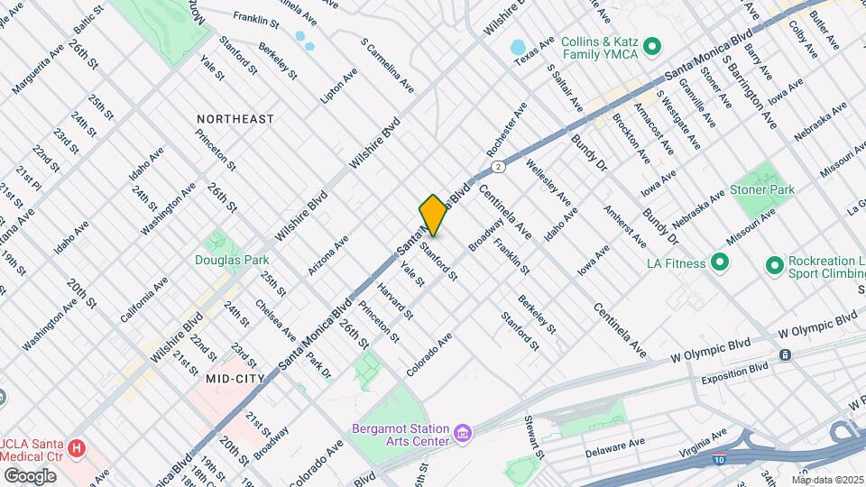 1419 Stanford St Map and Location Details