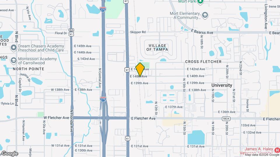 1101 E 140th Ave Map and Location Details